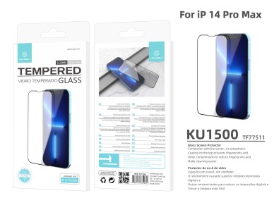 Protetor de ecr� premium para smartphone Techancy, KU1500, vidro temperado de 0,33 mm, compat�vel co