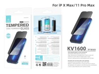 Protetor de ecrã premium para smartphone Techancy, protetor de privacidade, KV1600, compatível com i Protetor de ecrã premium para smartphone Techancy, protetor de privacidade, KV1600, compatível com i