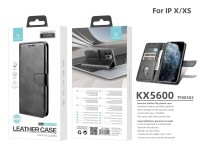 Leather Flip Phone Case with 3 Card Slots, KX5600, Kickstand Function and Drop Protection, Compatibl Leather Flip Phone Case with 3 Card Slots, KX5600, Kickstand Function and Drop Protection, Compatibl
