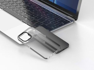 Techancy New Acrylic Clear Phone Case, KX5602, Compatible with iPhone 14 Pro, Clear + Black Techancy New Acrylic Clear Phone Case, KX5602, Compatible with iPhone 14 Pro, Clear + Black
