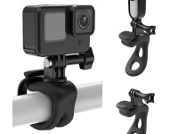 Multifunctional ring mount TELESIN for action cameras (black) Multifunctional ring mount TELESIN for action cameras (black)