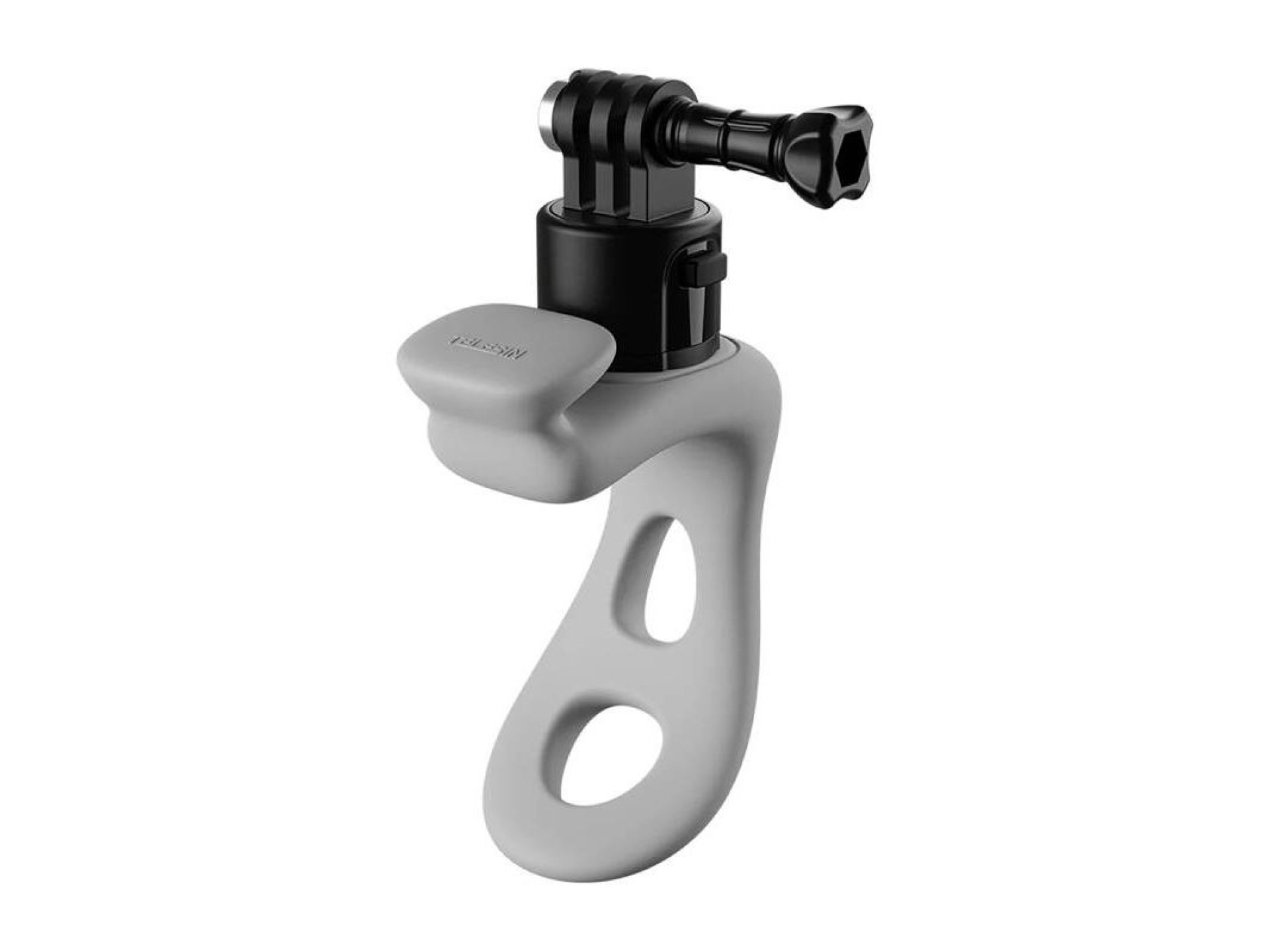 Suporte multifuncional de silicone Telesin para câmeras esportivas (cinza)