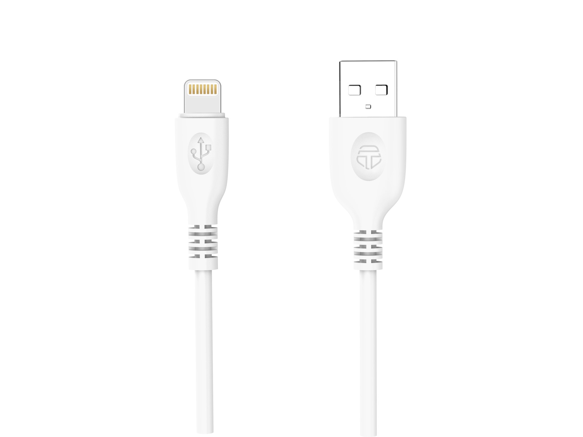 Techancy USB-Type-C Data Cable, TB1674 1M, 2.4A Fast Charging, Data Transfer, White