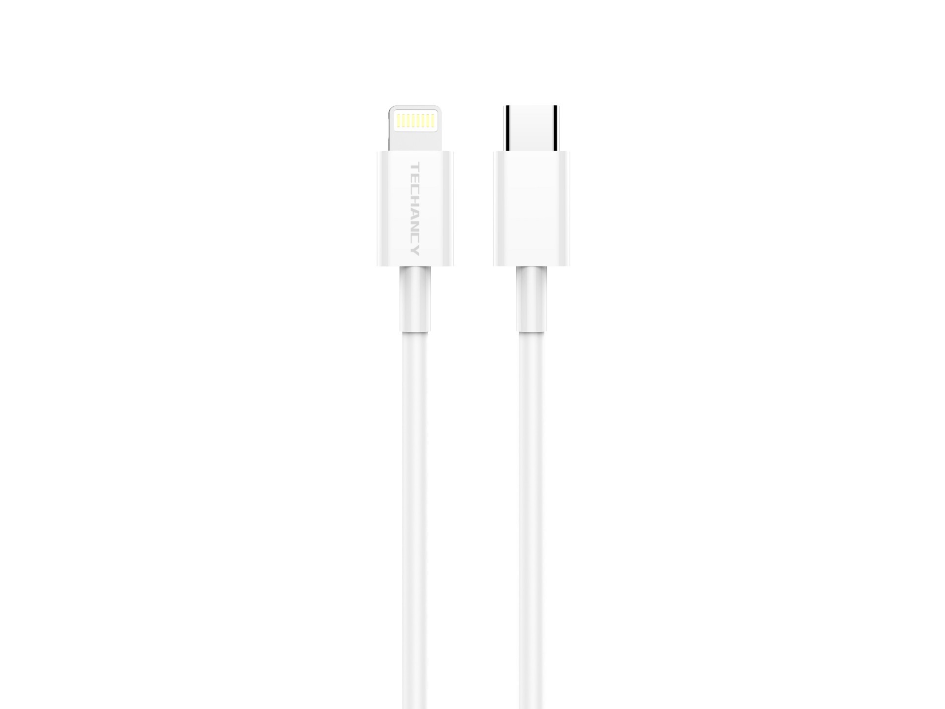 Techancy 18W PD Fast Charging Data Cable 1.2M TB1680, USB-C Port-IP8/X/11-14, Compatible with iPhone