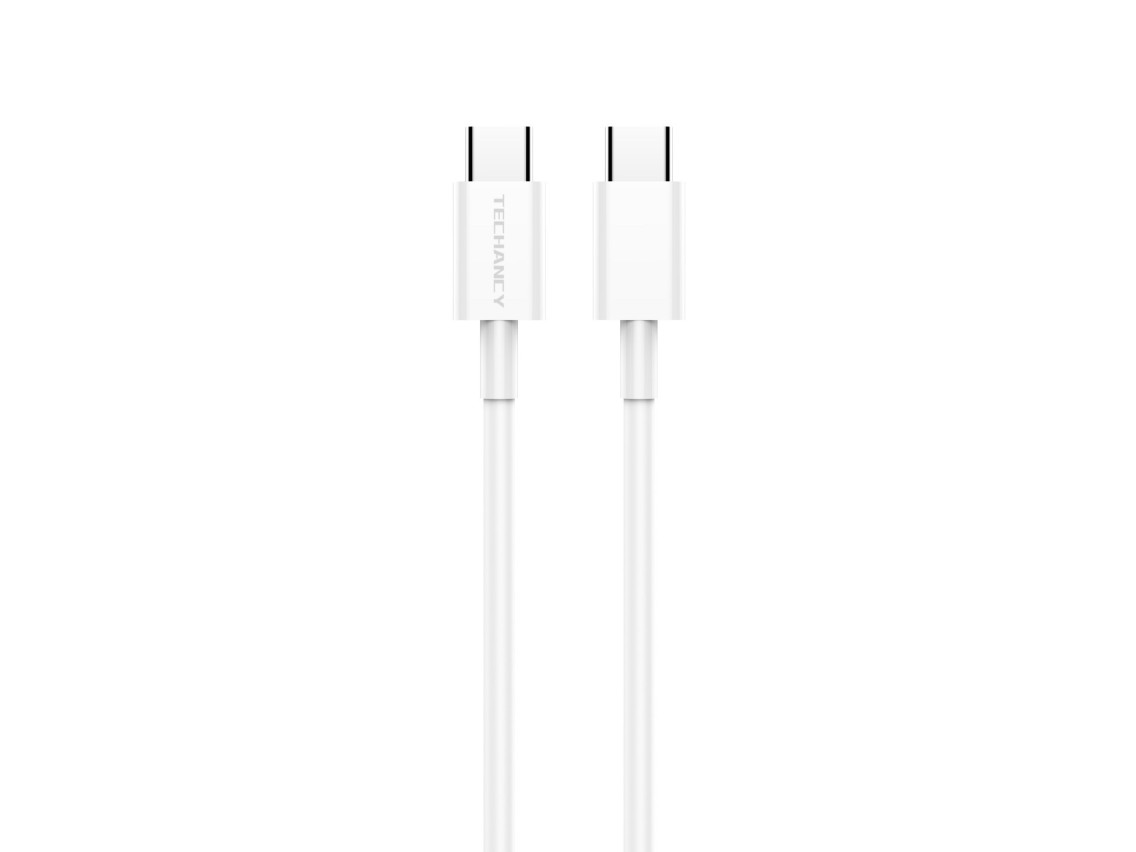 Techancy 18W PD Fast Charging Data Cable 1.2M TB1682, USB-C to USB-C Interface, Supports Data Transf
