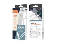 Techancy 18W PD Fast Charging Data Cable 1.2M TB1682, USB-C to USB-C Interface, Supports Data Transf Techancy 18W PD Fast Charging Data Cable 1.2M TB1682, USB-C to USB-C Interface, Supports Data Transf