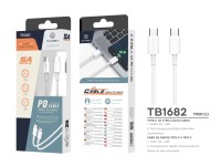 Techancy 18W PD Fast Charging Data Cable 1.2M TB1682, USB-C to USB-C Interface, Supports Data Transf Techancy 18W PD Fast Charging Data Cable 1.2M TB1682, USB-C to USB-C Interface, Supports Data Transf