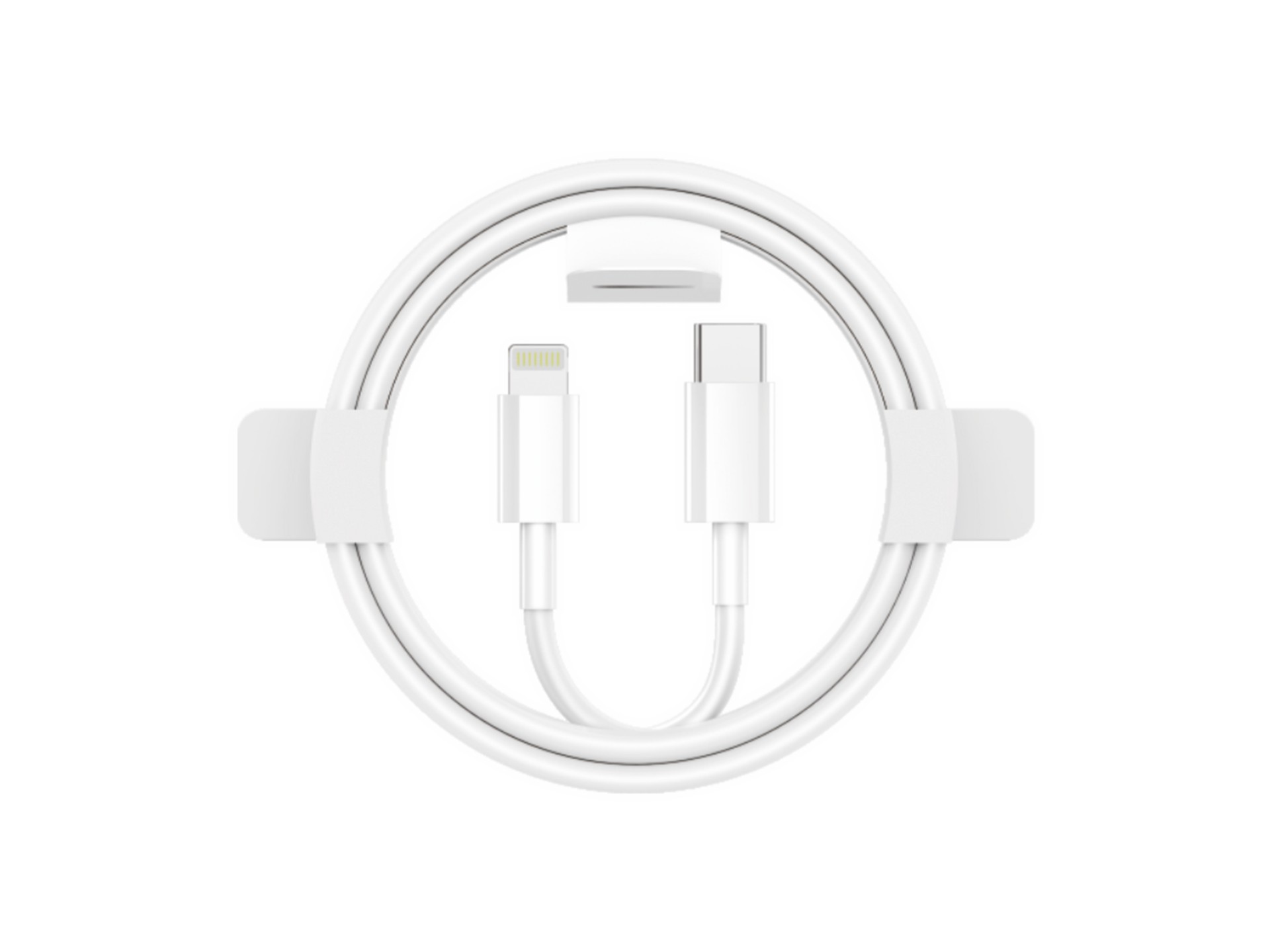 Techancy PD Fast Charging Data Cable 20W 1m TB1668, USB C-IP8/X/11-14 Interface, Compatible with iPh