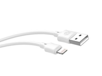 Cable de datos USB-Lightning Techancy blanco TB1671, 2 m de distancia, carga de 2,4 A, compatible co