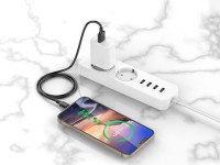 Techancy Charging Cable 3m USB-Micro Black TB1708, 2.4A Fast Charging, Long Range Charging 3m Techancy Charging Cable 3m USB-Micro Black TB1708, 2.4A Fast Charging, Long Range Charging 3m