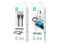 Techancy Cabo De Carregamento 3m Usb- Tipo C Preto TB1726, Carregamento R�pido De 2,4 A, Carregament