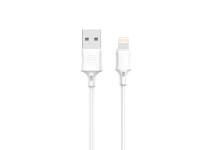 Cable de carga USB-Lightning Techancy de 3 m, blanco TB1672, carga rápida de 2,4 A, carga de la