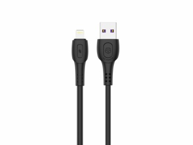 Techancy Cabo De Dados De Carregamento Super-Rápido 6A Preto TB1762, Porta Usb-TIp8/X/11-14, 1 M De Techancy Cabo De Dados De Carregamento Super-Rápido 6A Preto TB1762, Porta Usb-TIp8/X/11-14, 1 M De