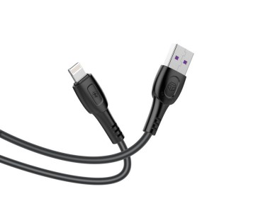 Techancy Super Fast Charging Data Cable 6A Black TB1762, USB-TIp8/X/11-14 Port, 1M Long, Fast Chargi Techancy Super Fast Charging Data Cable 6A Black TB1762, USB-TIp8/X/11-14 Port, 1M Long, Fast Chargi