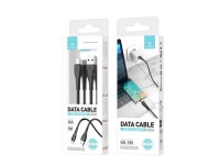 Techancy Super Fast Charging Data Cable 6A Black TB1730, USB Type-C Port, 1M Long, Fast Charging Techancy Super Fast Charging Data Cable 6A Black TB1730, USB Type-C Port, 1M Long, Fast Charging