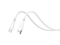 Techancy Super Fast Charging Data Cable 6A White TB1730, USB Type-C Port, 1M Long, Fast Charging Techancy Super Fast Charging Data Cable 6A White TB1730, USB Type-C Port, 1M Long, Fast Charging