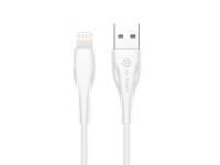 Cable de datos de carga superrápida Techancy 6A blanco TB1763, puerto USB-IP8/X/11-14, 1 m de l