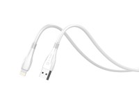 Techancy Super Fast Charging Data Cable 6A White TB1763, USB-IP8/X/11-14 Port, 1M Long, Fast Chargin Techancy Super Fast Charging Data Cable 6A White TB1763, USB-IP8/X/11-14 Port, 1M Long, Fast Chargin