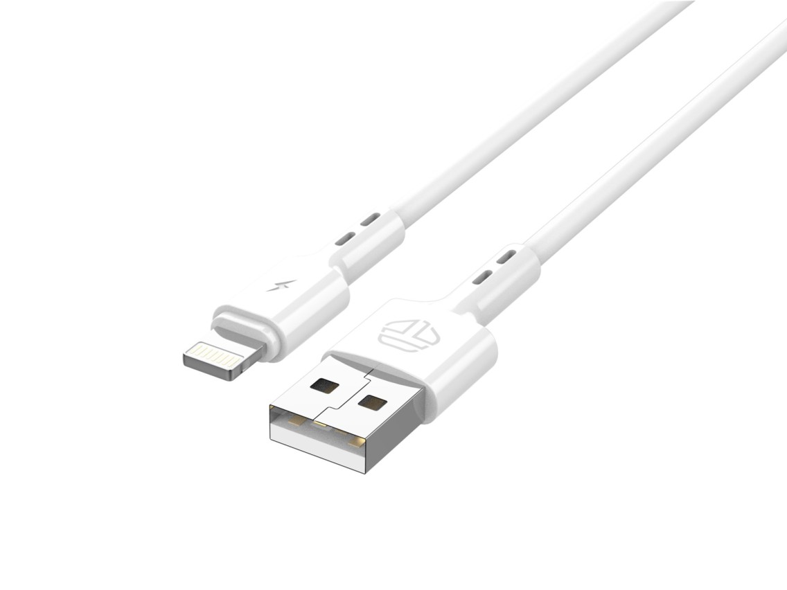 Techancy 2m Data Cable TB1766, 2.4a For Charging Ip8/X/11-14 Long Distance Use More Convenient.