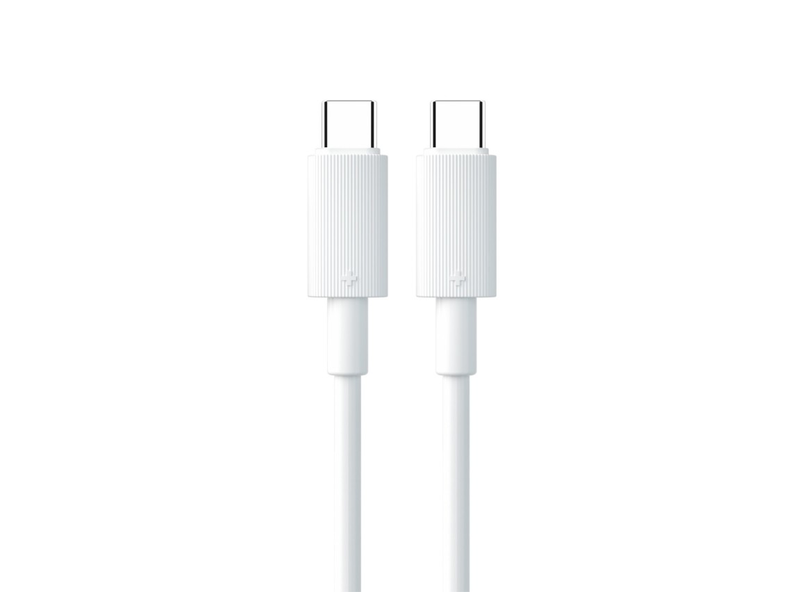 Techancy Cabo Pd De Carregamento Rápido 1m Branco TB1769,Tipo-C Para Tipo-C, 60w Compatível Com Comp