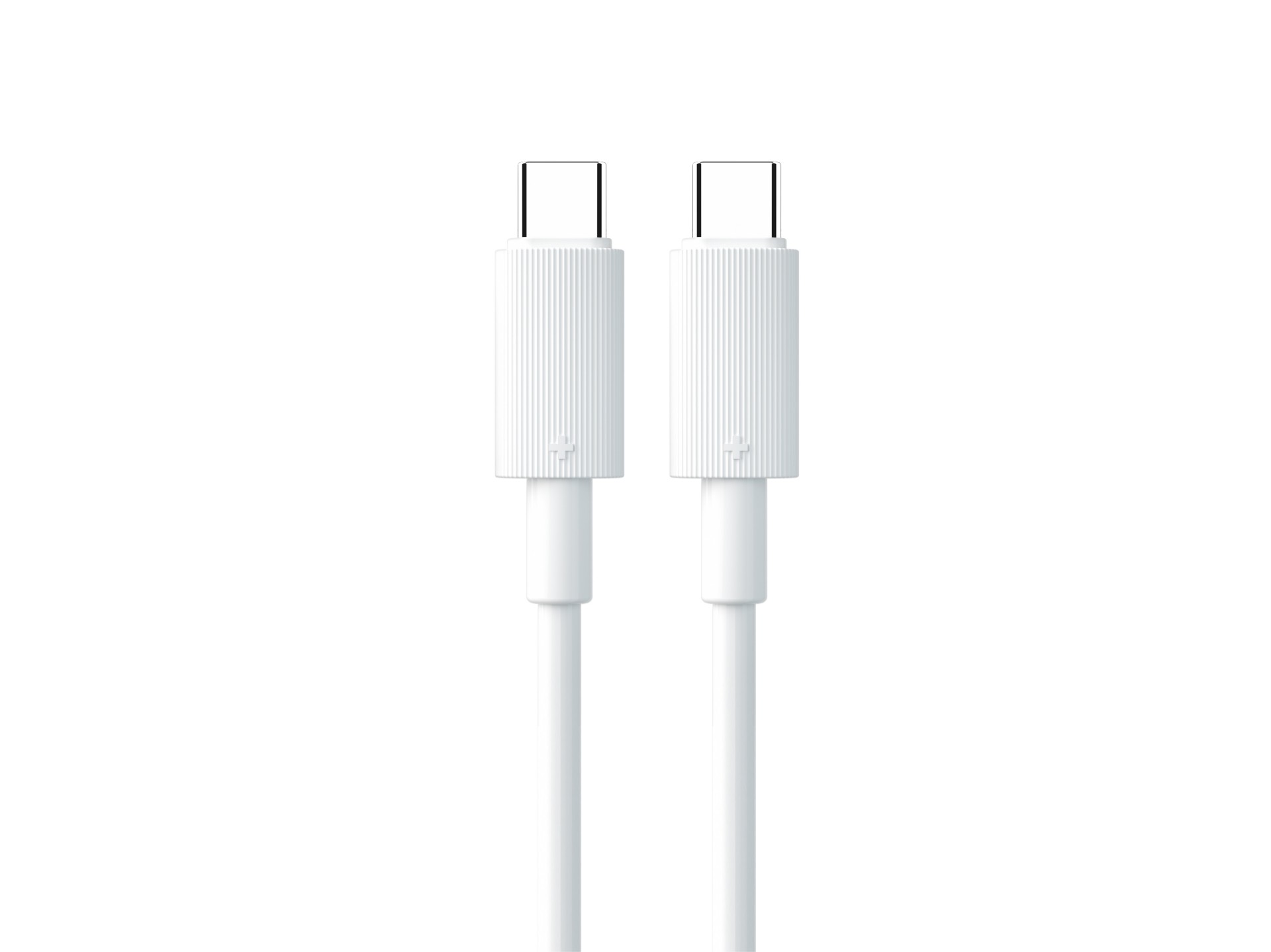 Techancy Cabo Pd De Carregamento Rápido 1m Branco TB1769,Tipo-C Para Tipo-C, 60w Compatível Com Comp