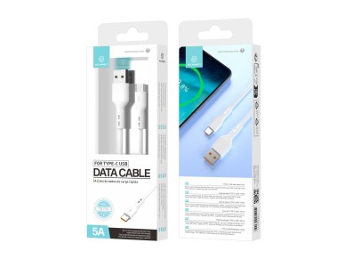 Techancy Fast Charge Cabo de Dados Usb-Type-C TB1774, 1m, 5a Super Fast Charge, Transfer�ncia De Dad