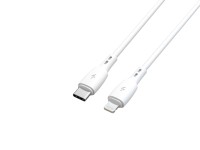 Cable de datos USB C a Lightning Techancy TB1778, blanco, carga PD30W, 30 cm, apto para usar con ban Cable de datos USB C a Lightning Techancy TB1778, blanco, carga PD30W, 30 cm, apto para usar con ban