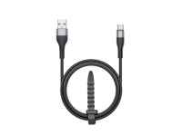 TB1779 Black USB Type-C Data Cable, 3.1A Fast Charging, Supports 480Mbps Data Transfer