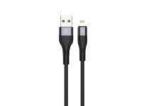 Cable de datos USB Lightning TB1779, color negro, carga rápida de 3,1 A, compatible con transfe