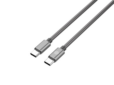 Techancy USB-C to Lightning Cable 1m TB1796, All Metal Design, Pet Resistant, 30 Watt Fast Charging