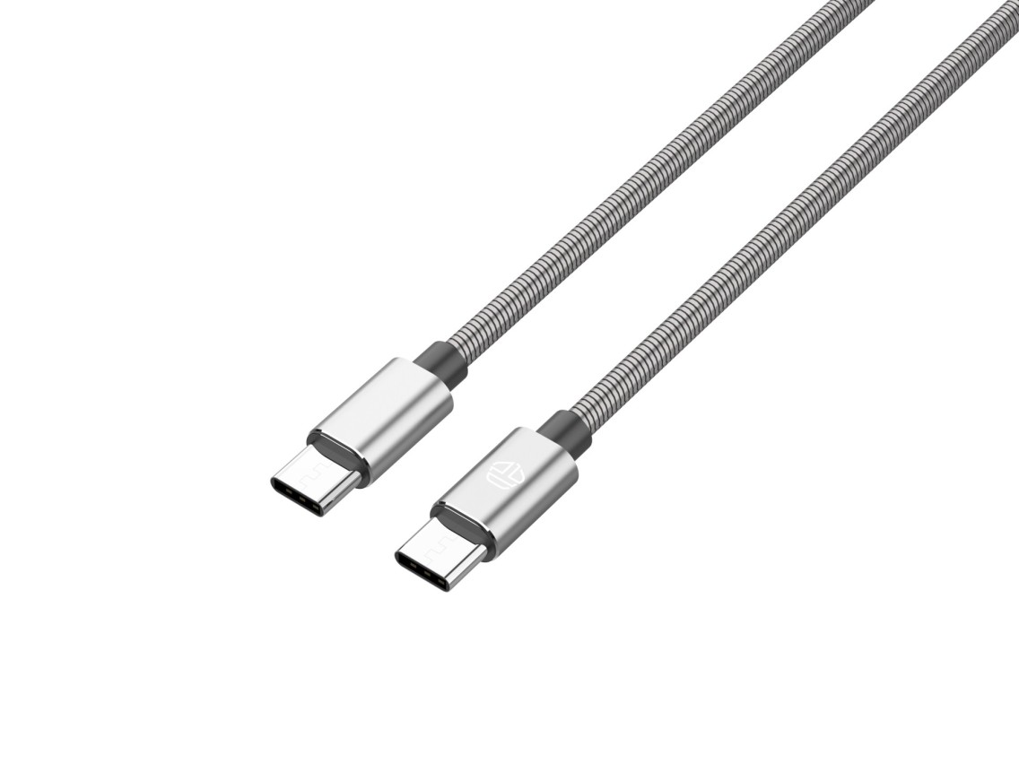 Techancy USB-C to Lightning Cable 1m TB1796, All Metal Design, Pet Resistant, 30 Watt Fast Charging
