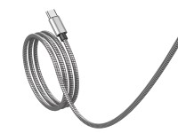 Techancy USB-C to Lightning Cable 1m TB1796, All Metal Design, Pet Resistant, 30 Watt Fast Charging