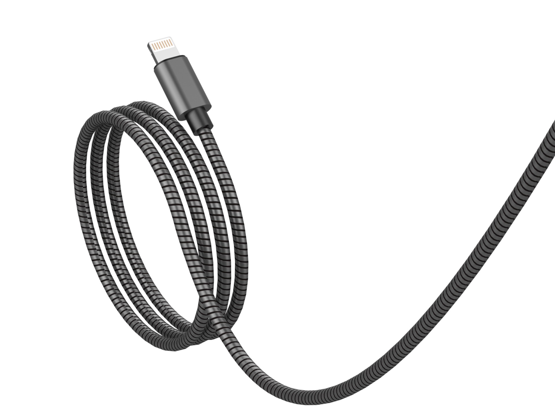 Techancy Cabo Usb C Para Lightning 1m TB1796, Design Totalmente Metálico, Resistente A Animais, Carr