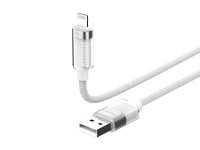 Techancy Cabo De Dados Ip 11-14/Usb 1m/3A Branco TB1780, Compatível Com Iphone/Ipad Carregamento Ráp Techancy Cabo De Dados Ip 11-14/Usb 1m/3A Branco TB1780, Compatível Com Iphone/Ipad Carregamento Ráp