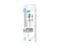 Techancy Cabo De Dados Ip 11-14/Usb 1m/3A Branco TB1780, Compatível Com Iphone/Ipad Carregamento Ráp Techancy Cabo De Dados Ip 11-14/Usb 1m/3A Branco TB1780, Compatível Com Iphone/Ipad Carregamento Ráp