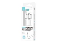 Cable de datos USB-C a USB-C Techancy de 1 m/60 W, blanco TB1798, para cargar smartphones, tablets y Cable de datos USB-C a USB-C Techancy de 1 m/60 W, blanco TB1798, para cargar smartphones, tablets y