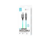 Cable de datos Techancy de 1 m TB1799, USB-C a USB-C, efectos de iluminación RGB, carga rápida de 27 Cable de datos Techancy de 1 m TB1799, USB-C a USB-C, efectos de iluminación RGB, carga rápida de 27