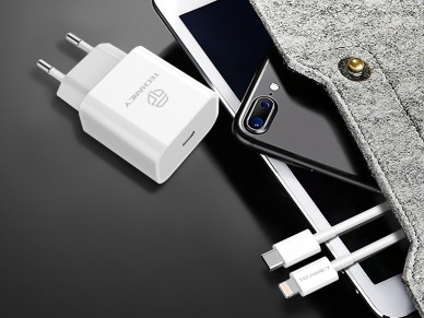 Techancy 18W PD Charger TA2785, USB-C to Lightning Cable Set, 3A Fast Charging, Compact and Portable Techancy 18W PD Charger TA2785, USB-C to Lightning Cable Set, 3A Fast Charging, Compact and Portable