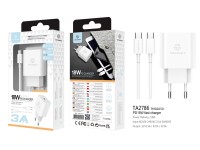 Techancy 18W PD Charger TA2786, USB-C to Lightning Cable Set, 3A Fast Charging, Compact and Portable Techancy 18W PD Charger TA2786, USB-C to Lightning Cable Set, 3A Fast Charging, Compact and Portable