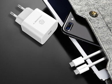 Techancy 18W PD Charger TA2786, USB-C to Lightning Cable Set, 3A Fast Charging, Compact and Portable Techancy 18W PD Charger TA2786, USB-C to Lightning Cable Set, 3A Fast Charging, Compact and Portable