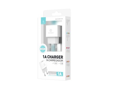 Cargador USB para teléfono móvil Techancy TA2776 blanco, salida de carga estable de 5 V-1 Cargador USB para teléfono móvil Techancy TA2776 blanco, salida de carga estable de 5 V-1