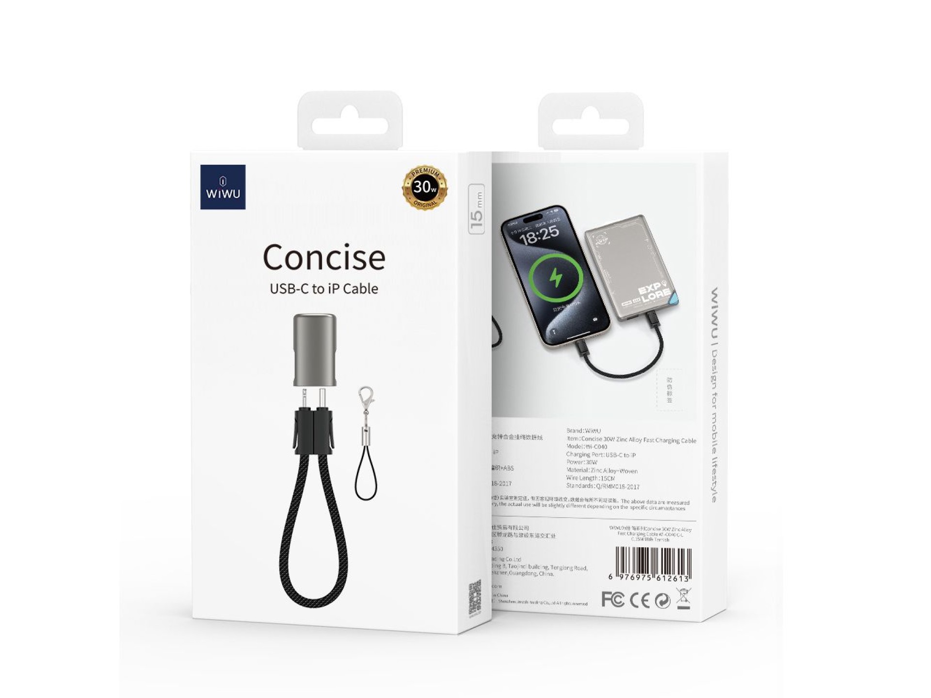 Adaptador de cable WIWU Wi-C040 CL