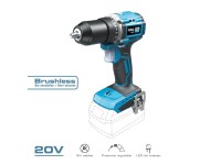 Taladro atornillador compacto brushless 20 v
