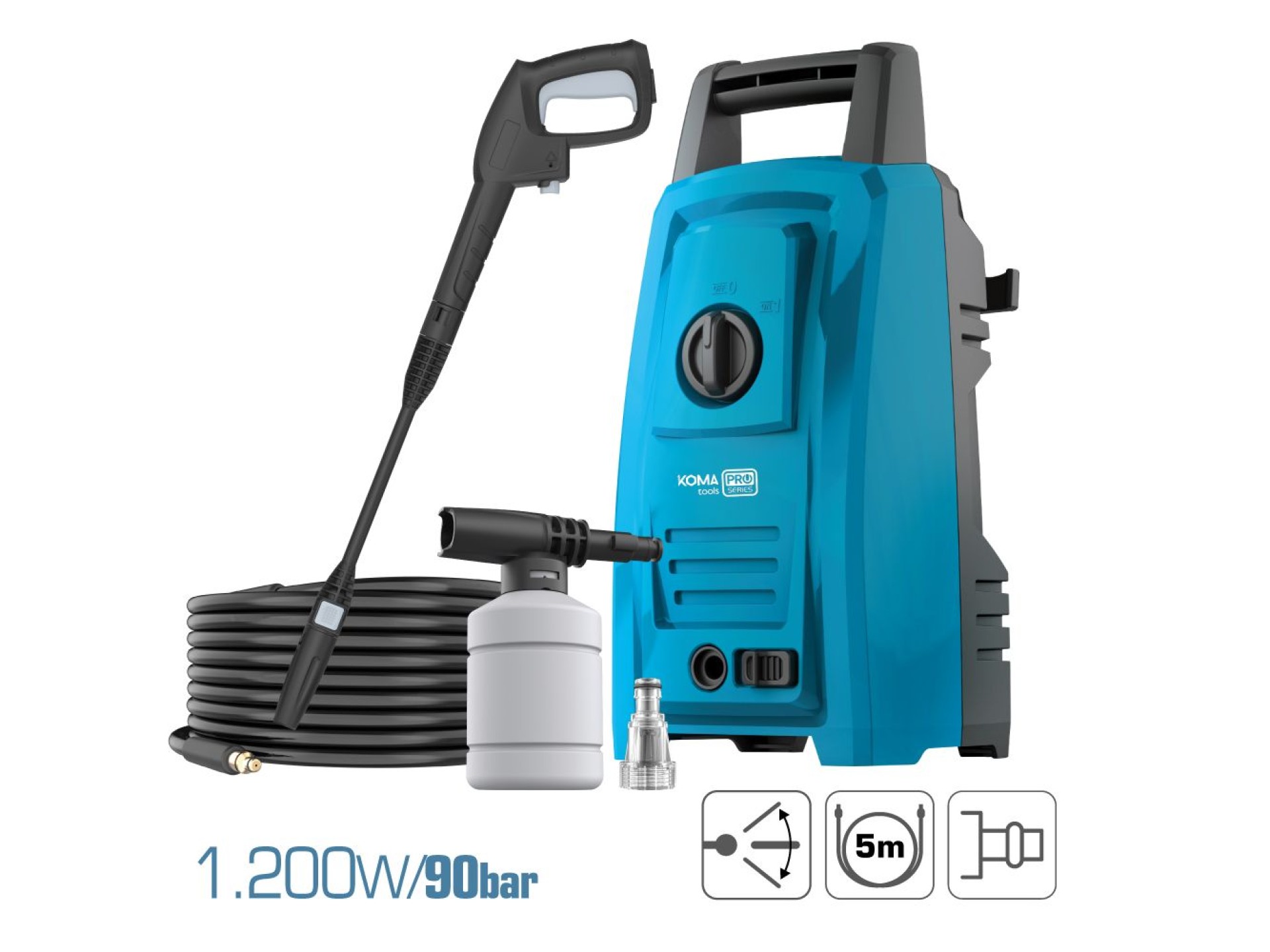 Hidrolimpiadora 1.200w 90 bar