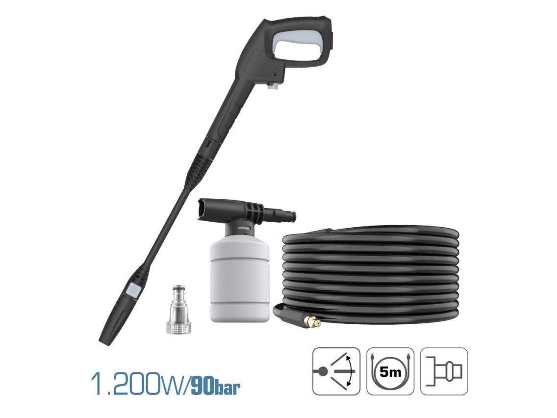 Pressure cleaner 1,200w 90 bar