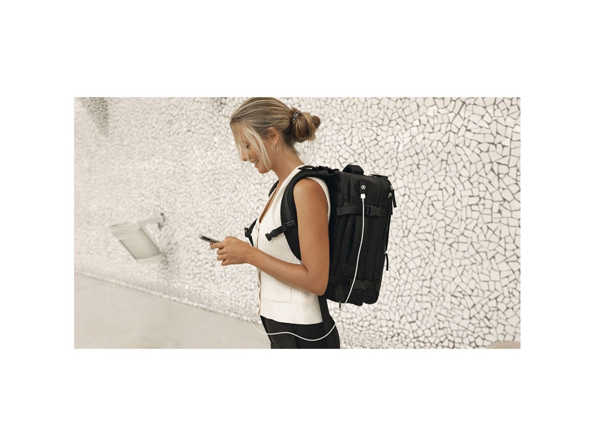 Mochila de 20 l explorer backpack b40 40 x 25 x 20 cm negra