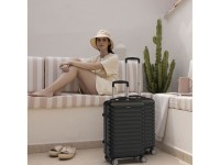 Mala 30l de cabine mini xs preta upfly 55x36x19cm 1200877 numada