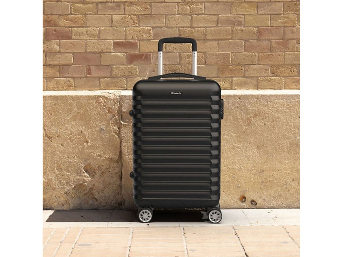 Mala 30l de cabine mini xs preta upfly 55x36x19cm 1200877 numada