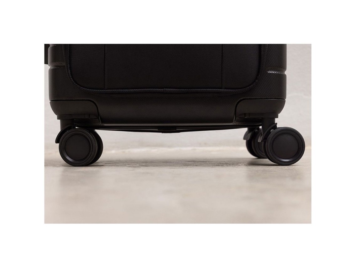 Maleta 38l de cabina t21 negra rigida business 55x35,5x23,5cm 1200608 numada