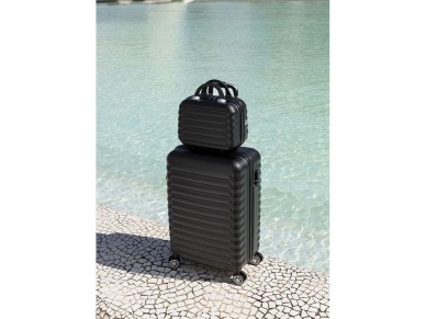 Set de maletas 3 piezas negro upfly 53cm,63c y,31cm 1200497 numada